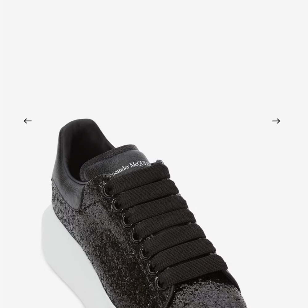 Glitter Alexander McQueen sneakers